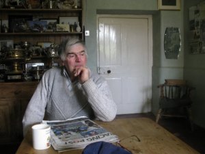 My wonderful mad and eccentric dad...at The Common Farm...